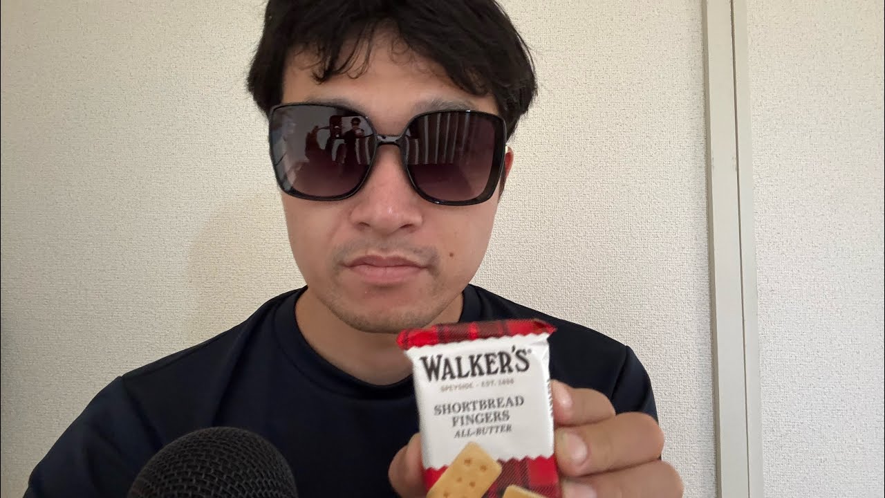 ASMR/WALKER'S ショートブレッド　食べてみた✨