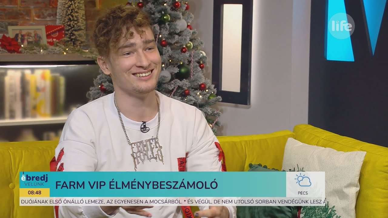 Fehér Holló a Farm VIP-ről: Nagyon keveset ettünk! Főleg zsíros kenyeret, meg almát!