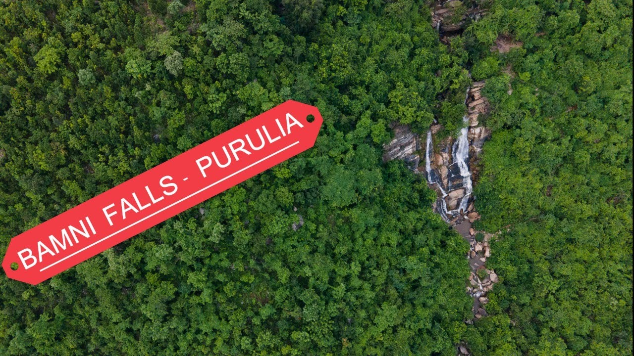 BAMNI FALLS AJODHYA HILL | BAMNI WATER FALLS I বামনী জলপ্রপাত I PURULIA DRONE VIEW I 4K I