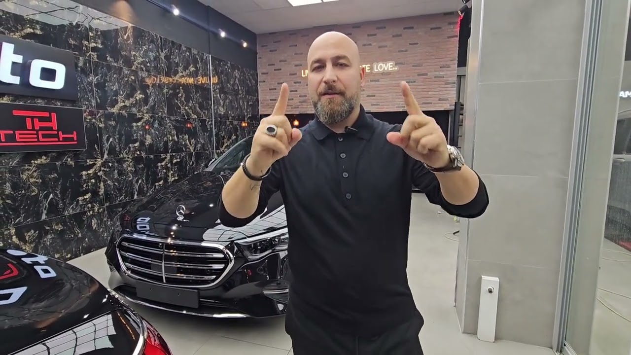 Mercedes E180 Stek Boya Koruma Filmi LLumar Cam Filmi Ön Cam Su İtici ....