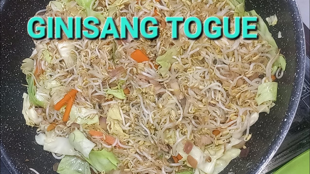 GINISANG TOGUE AT PRITONG ISDA!!!!GULAY MUNA TAYO...