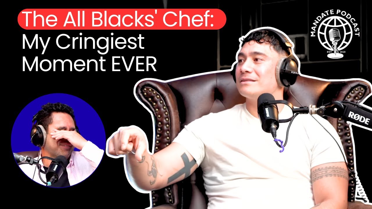 Wallace Mua (All Blacks Chef) | The Joke That Bombed & Silenced The ABs  | Ep 141 | Mandate Podcast