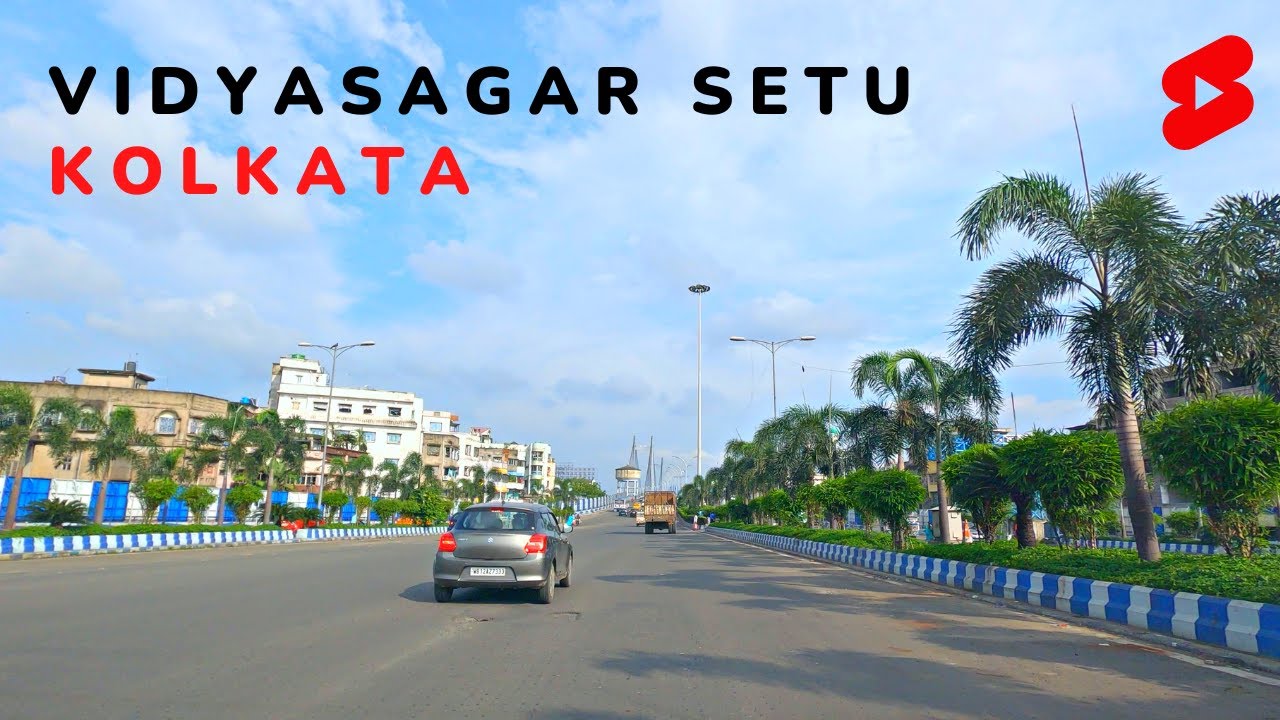 The Vidyasagar Setu: India's Engineering Marvel: Kolkata Drive | 4K