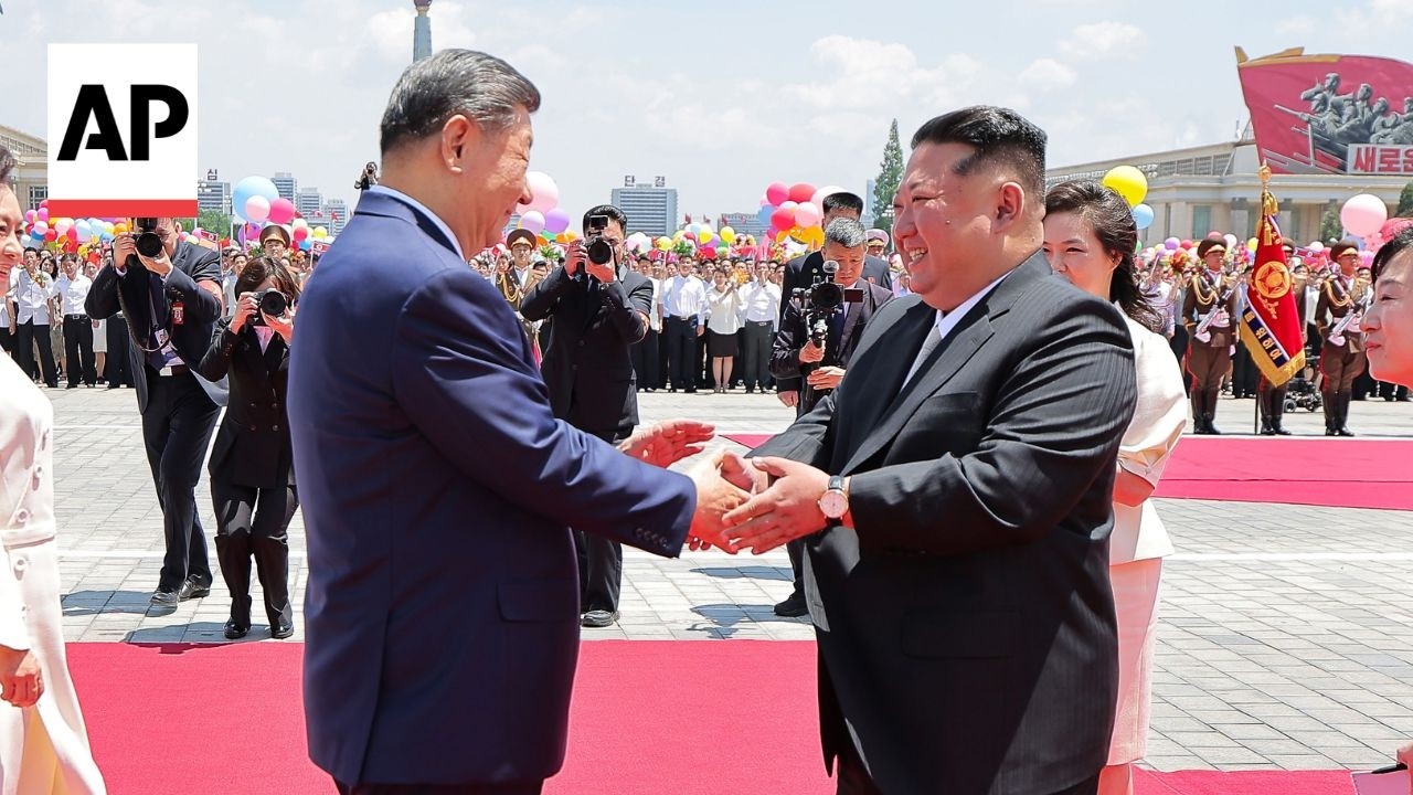 Xi Jinping and Kim Jong Un seek stronger China-North Korea ties in rare visit