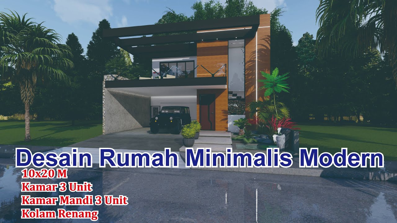 Desain Rumah Minimalis Moder