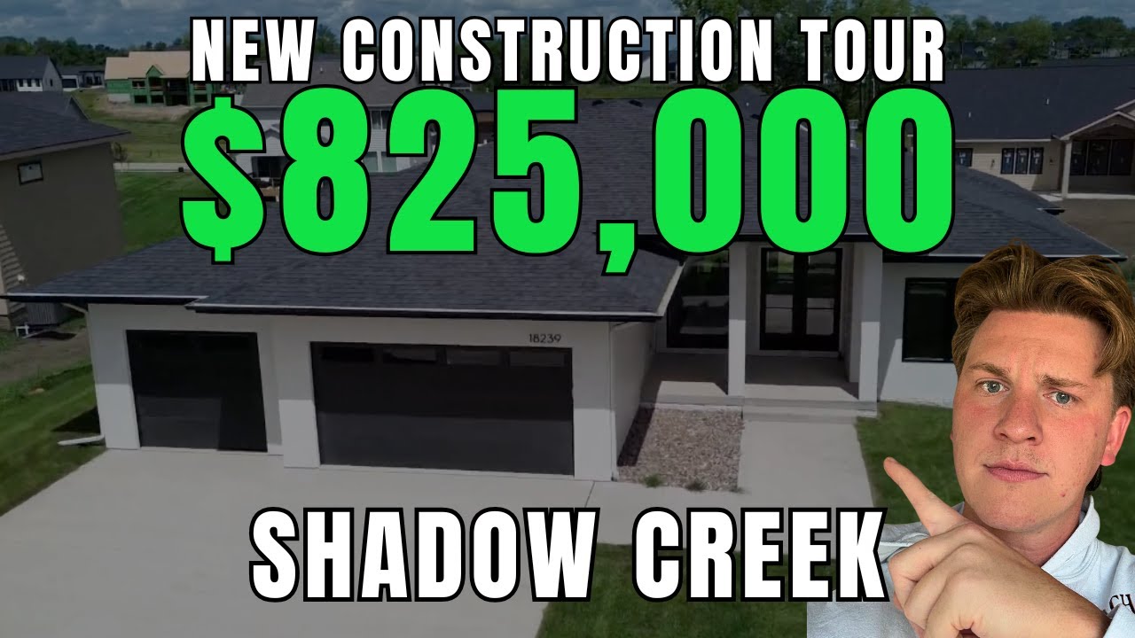 🏡 $825,000 Custom Home Tour in Clive, IA | Shadow Creek West | Waukee NW Schools