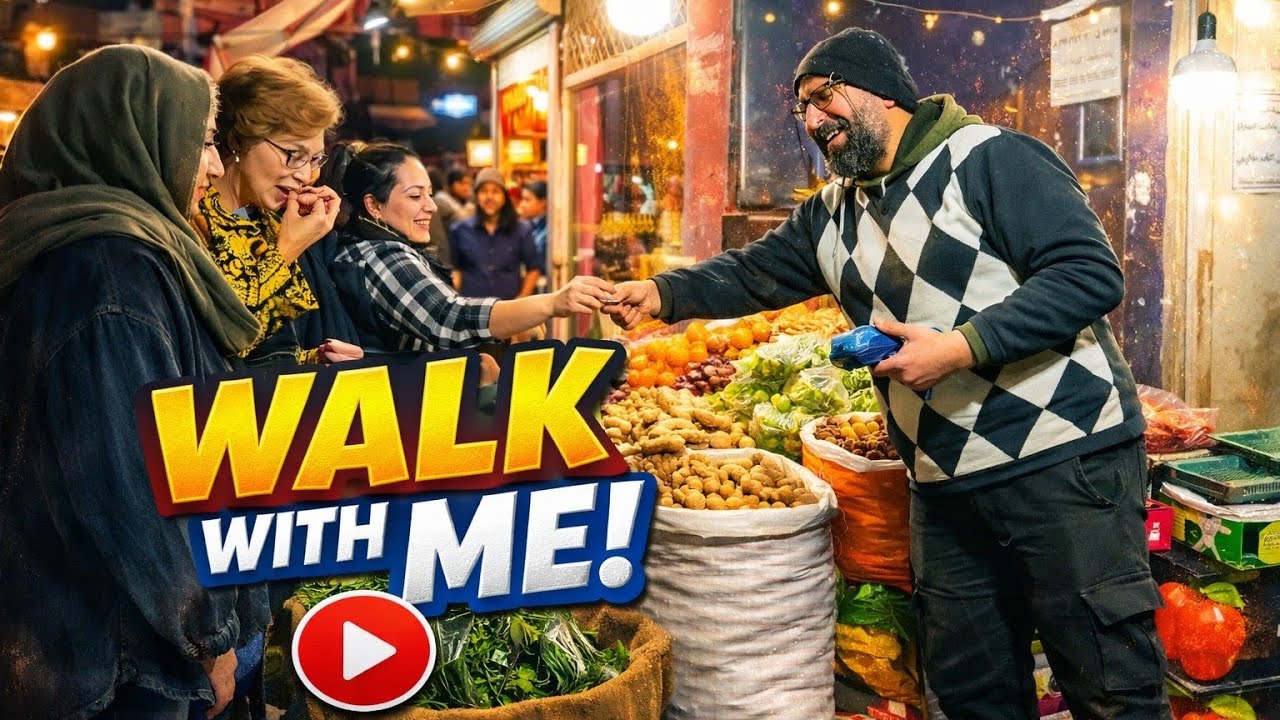 POV Walking in the Bazaar 🛍️ | Ambient City Sounds