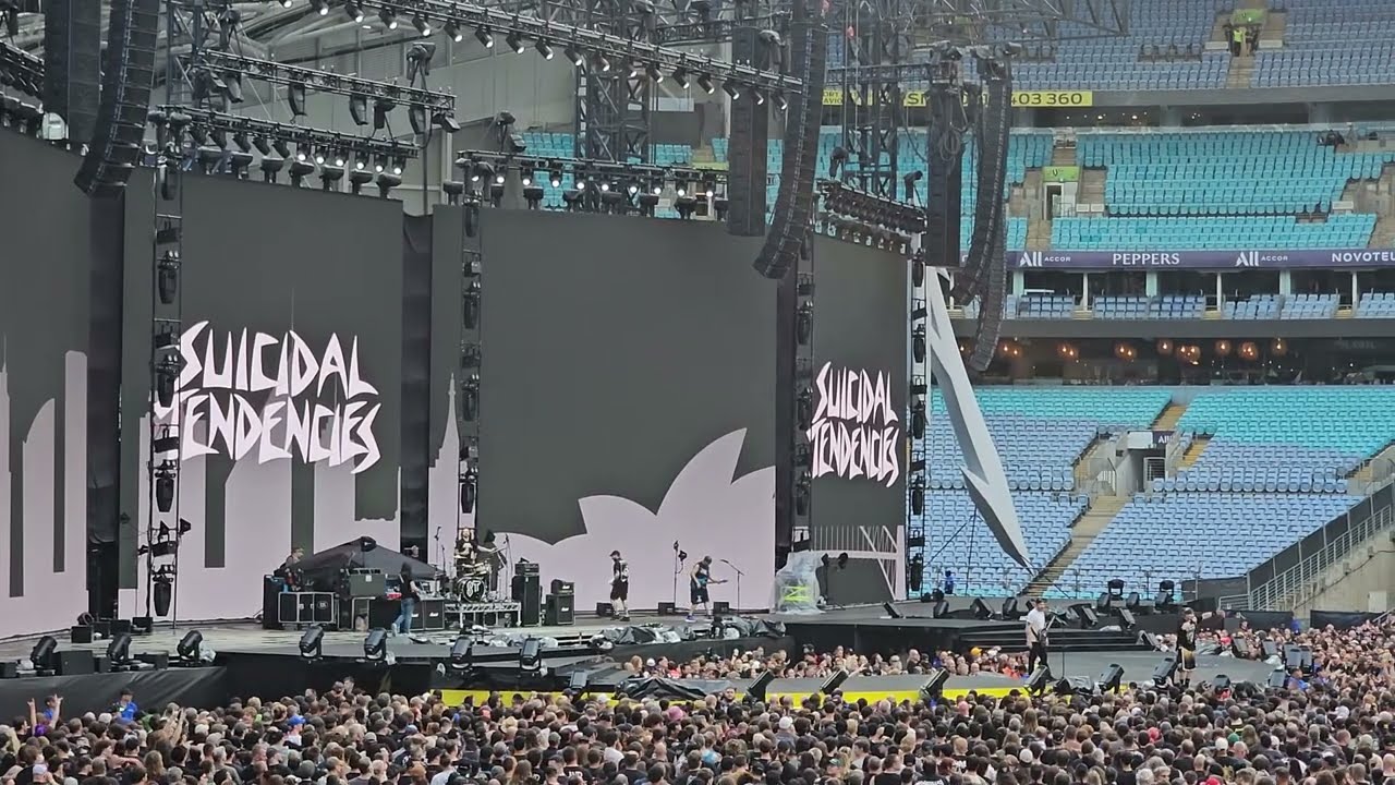 Suicidal Tendencies LIVE @ Accor Stadium, Sydney, 15 November 2025