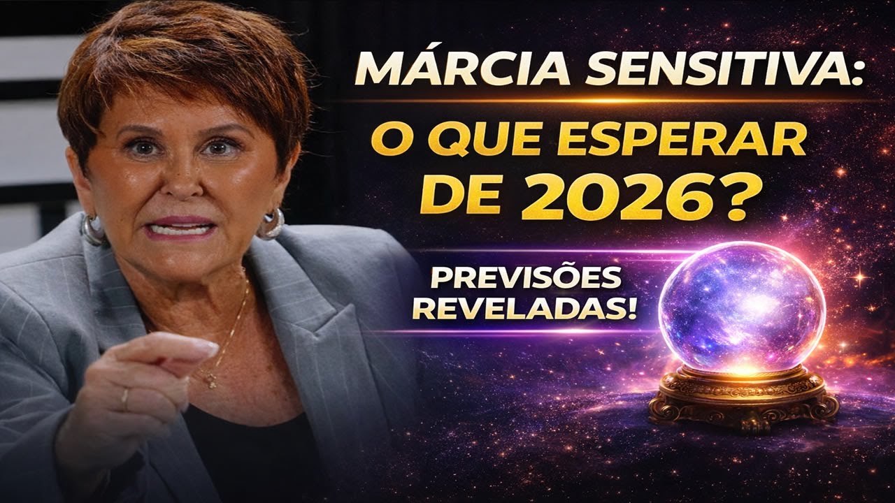 MÁRCIA SENSITIVA: O que esperar de 2026? Previsões Reveladas!