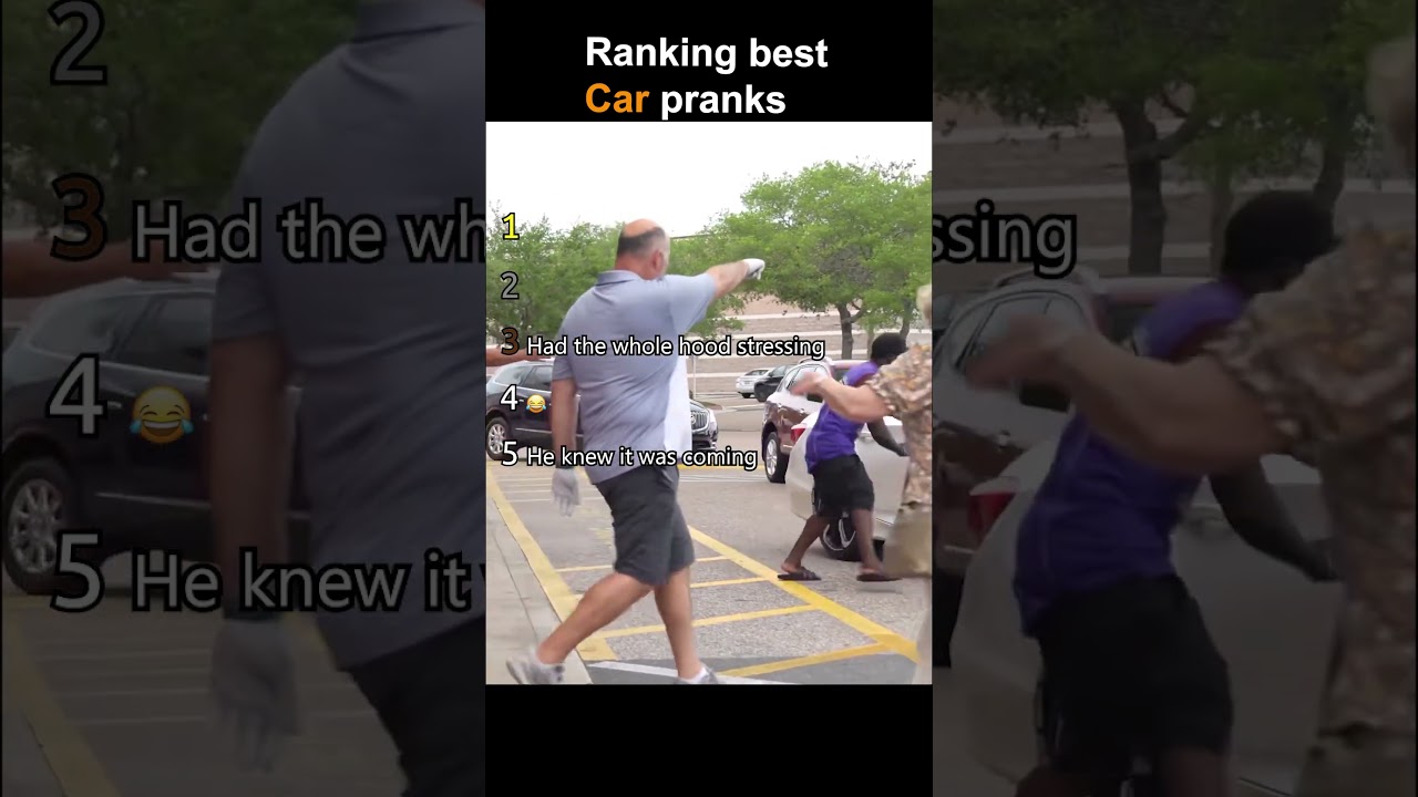 Ranking best car pranks
