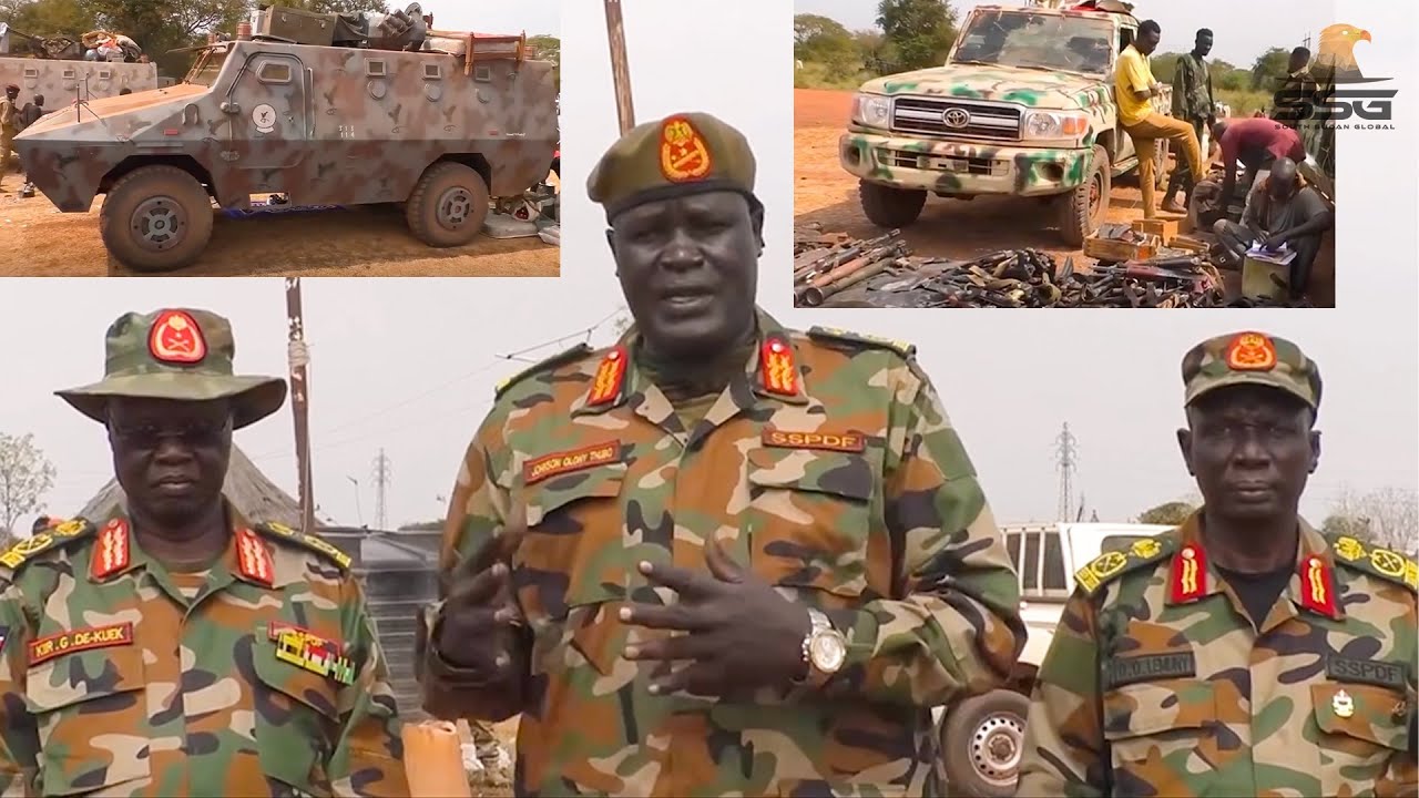 SAF Surrendered Their Military Equipment to SSPDF at Disputed Panthou Heglig & Sought SSPDF's Safety