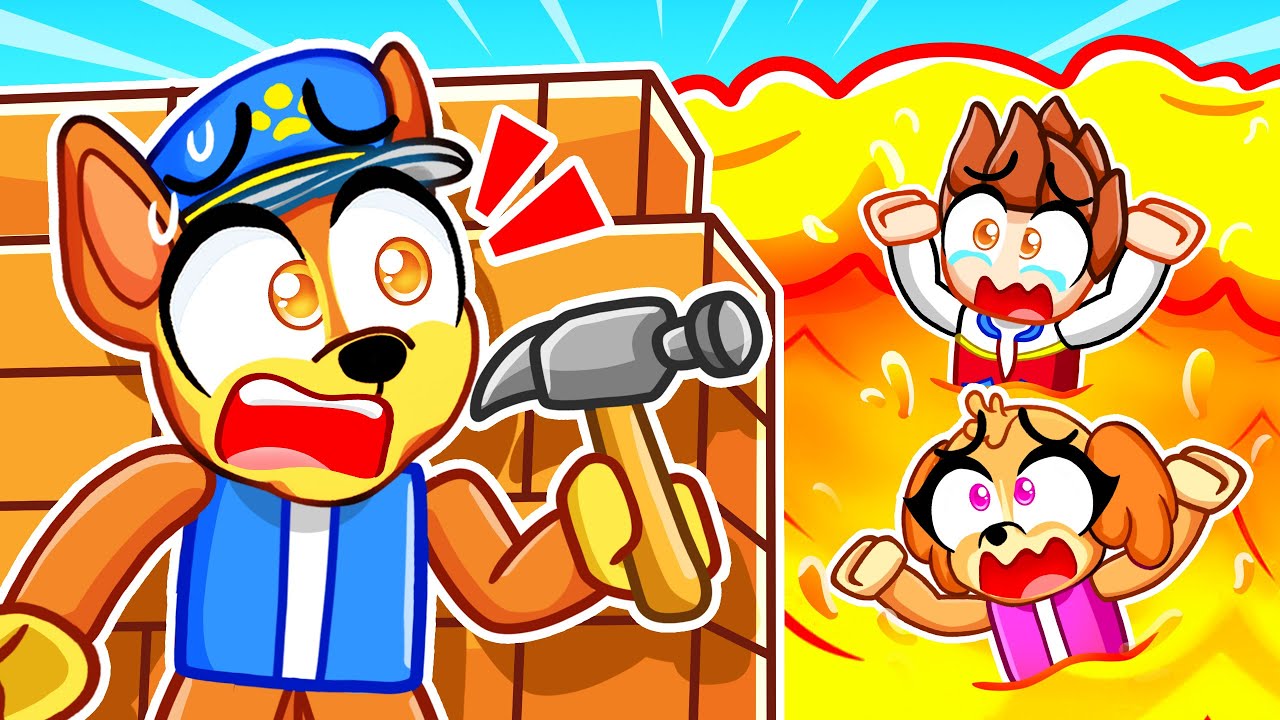 Build to Survive MAX LEVEL LAVA in Roblox!