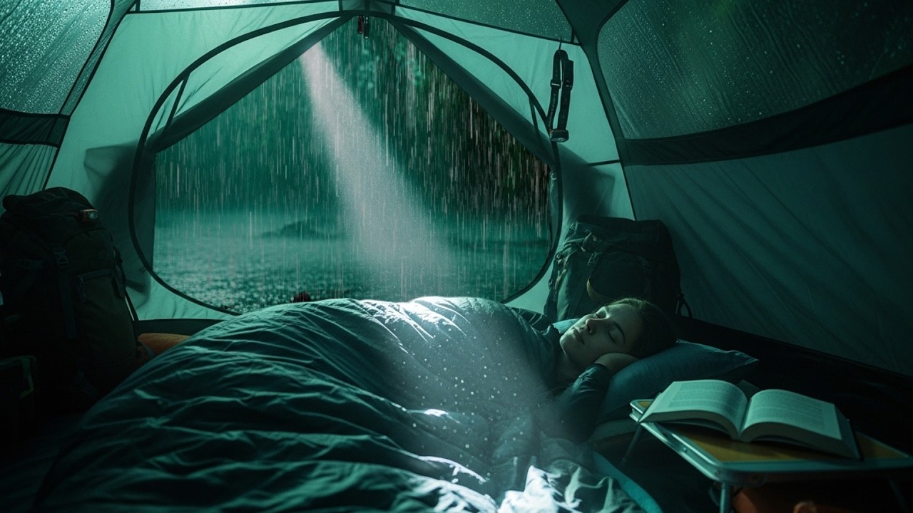 Rain Sounds for Sleep 🌿 | Peaceful Rainforest Night Sounds