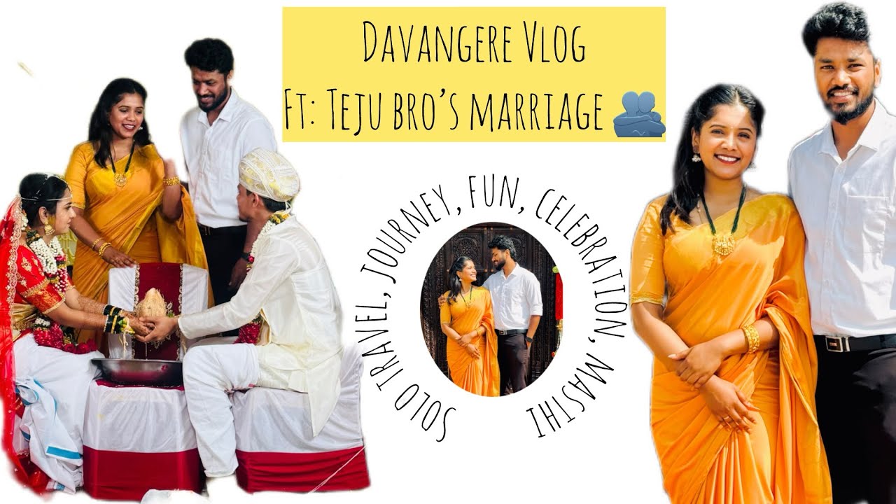 Off to Davangere ~ ft: teju bro ಮದುವೆ😍🫂