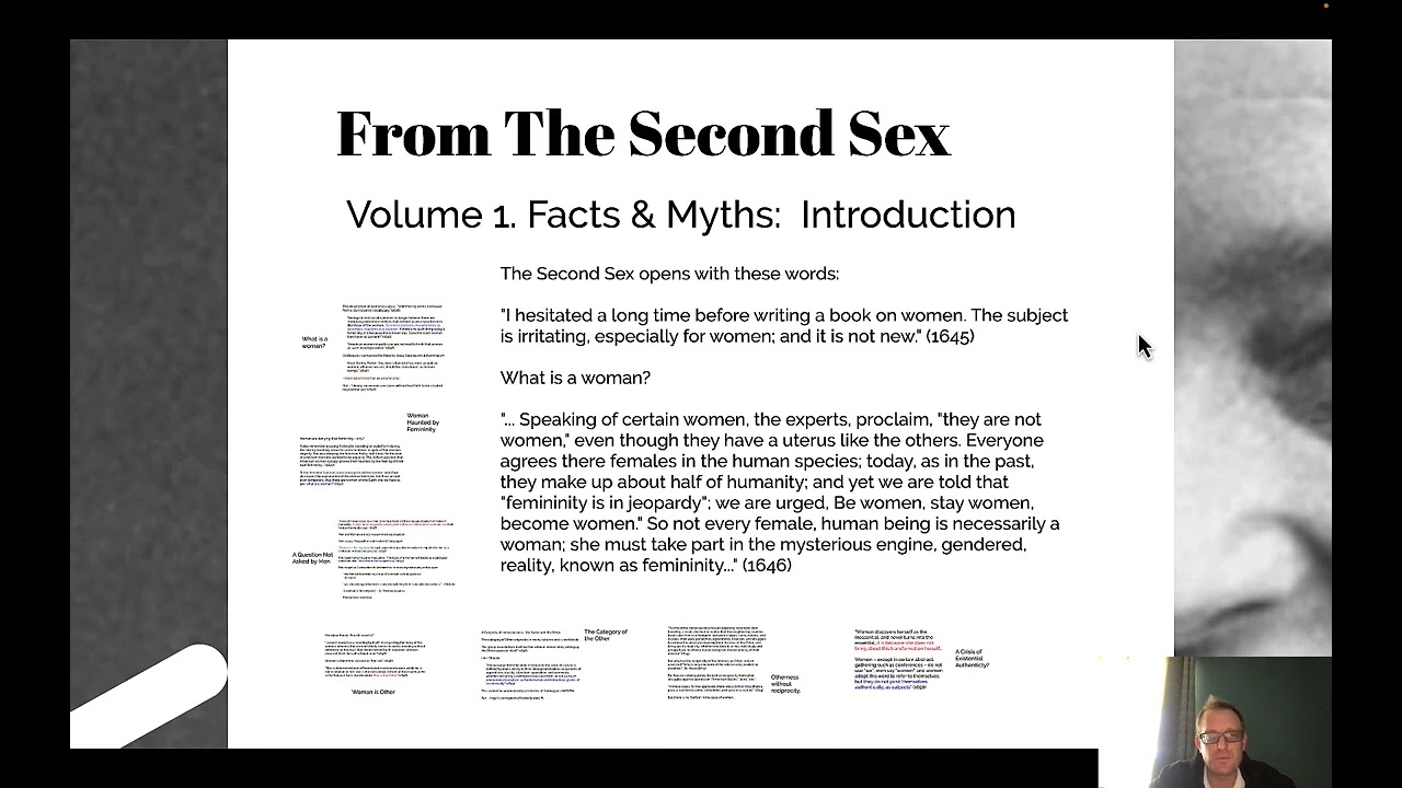 The Second Sex:  Simone de Beauvoir