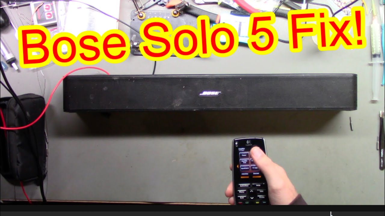 Bose Solo 5 Soundbar Repair