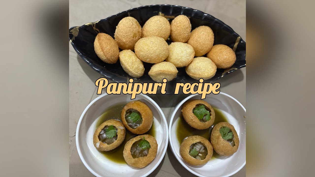 How to make Panipuri / Golgappa at home ? Panipuri recipe | #shorts #trending #food #cooking #snacks