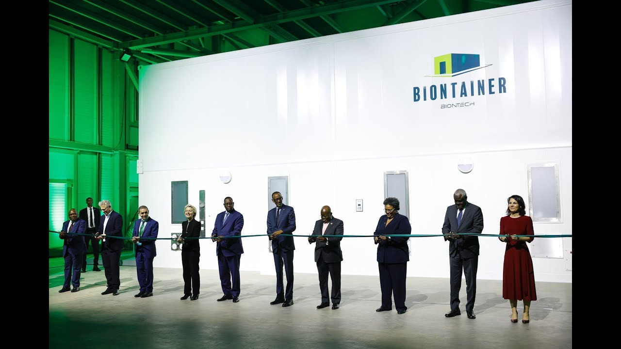 Inauguration of BioNTech Vaccine Manufacturing Site in Rwanda
