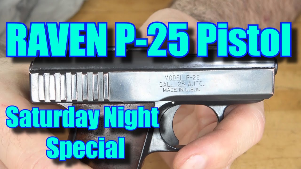 Disassembly, Cleaning & Reassembly of a Raven P-25 Pistol