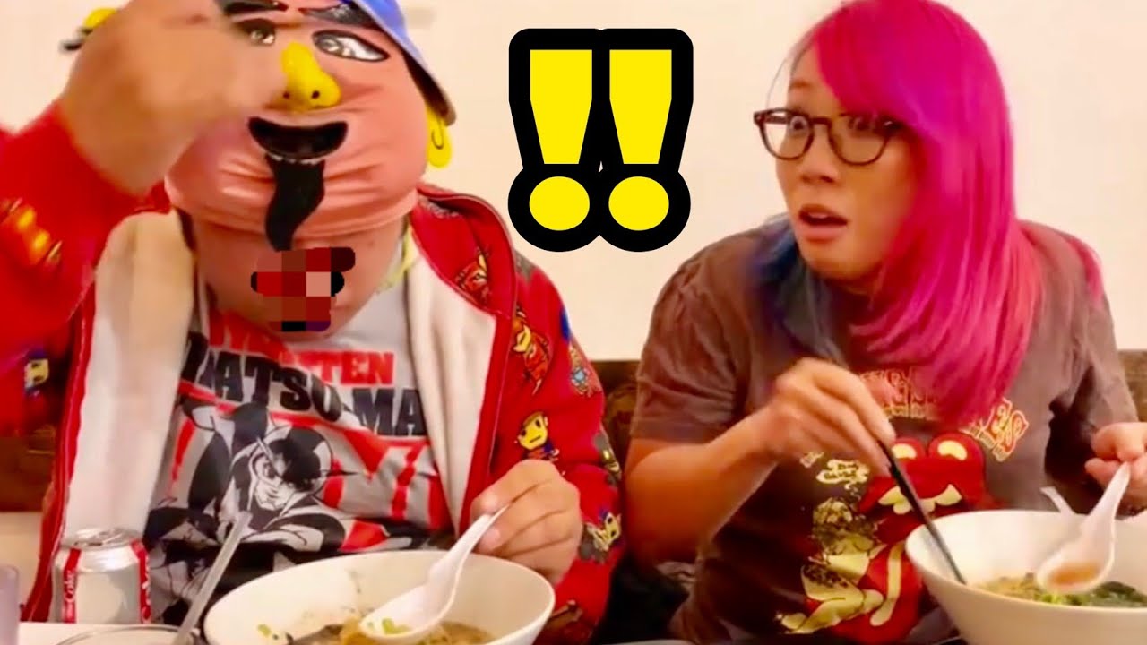 【知ってますか？】マスクマンのラーメンの食べ方