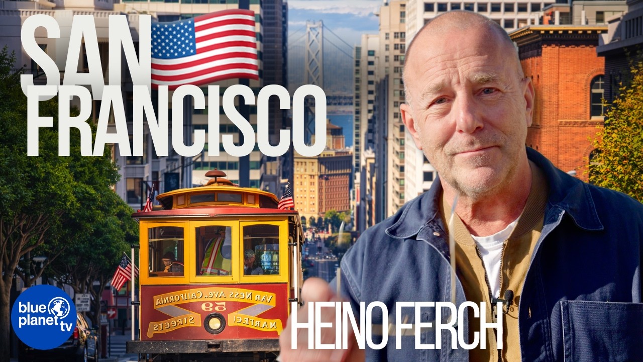 Flower Power, Luxus & Robotaxis - Heino Ferch in San Francisco, USA!