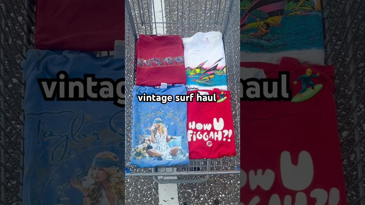 crazy true vintage surf haul🏄&zwj;♂️
