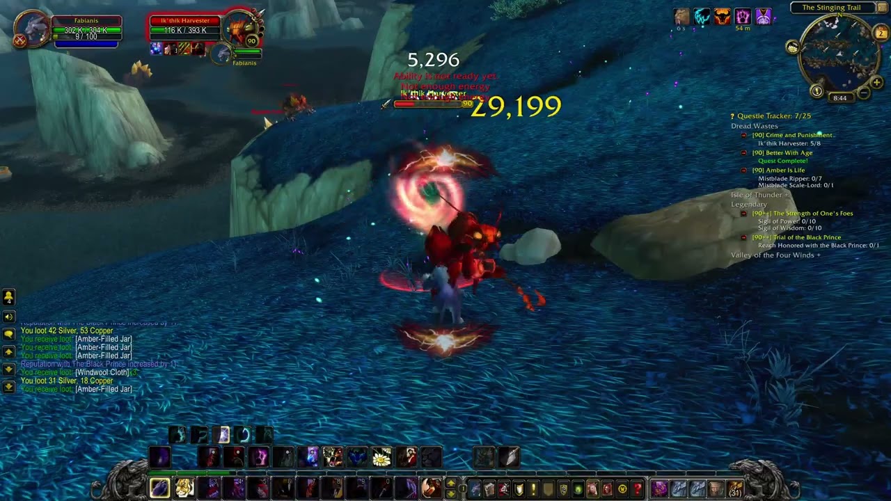 WoW MoP Classic: Continuing Dread Wastes