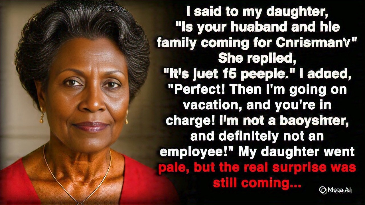 They Planned Christmas Without Asking Me… I Taught Them a Lesson at 72