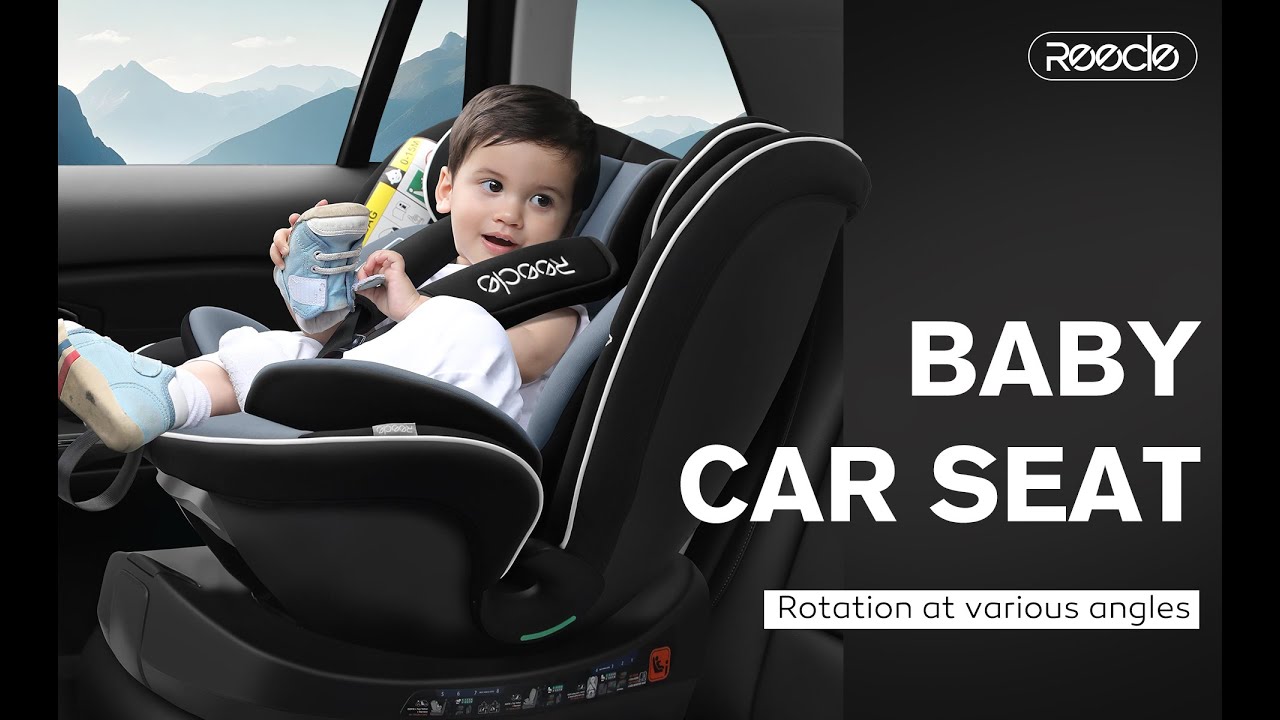 Reecle i-Size Car Seat Installation 40-150 cm