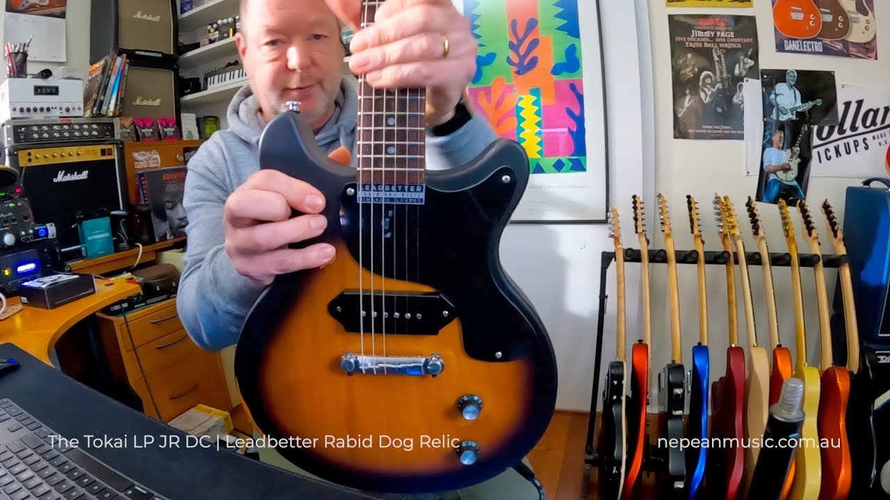 The Tokai LP JR DC | Leadbetter Rabid Dog Relic