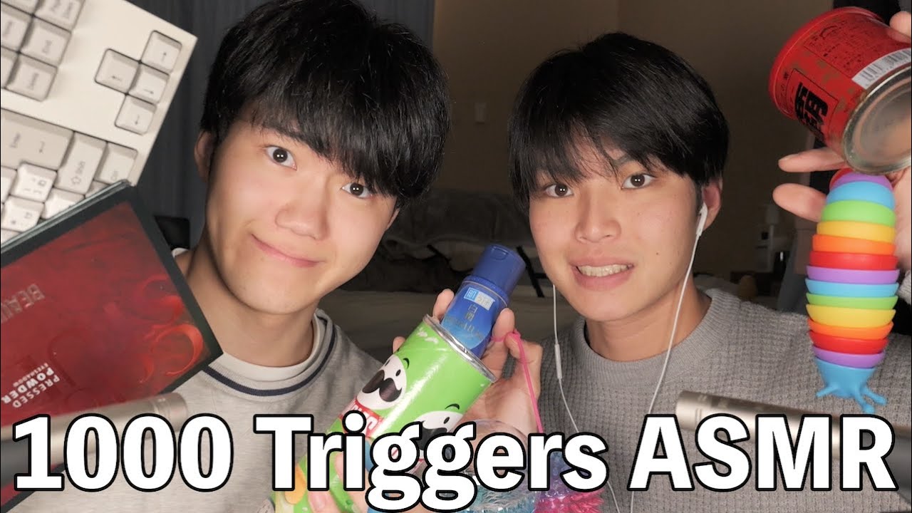 【ASMR】1000 Triggers ASMR with Friend🥕💥