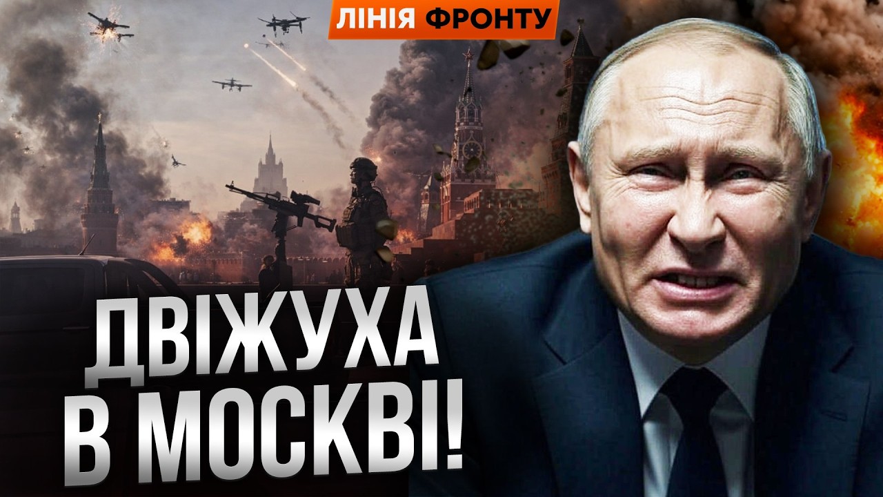 Путін КОНКРЕТНО ОБІСР*ВСЯ! ДРОНИ ГАТЯТЬ ПО МОСКВІ! Подивіться, ЩО РОБИТЬСЯ навколо Кремля
