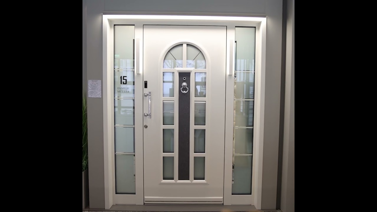 Uși elegante și sigure pentru casa ta - Usi Intrare Albe INOTHERM