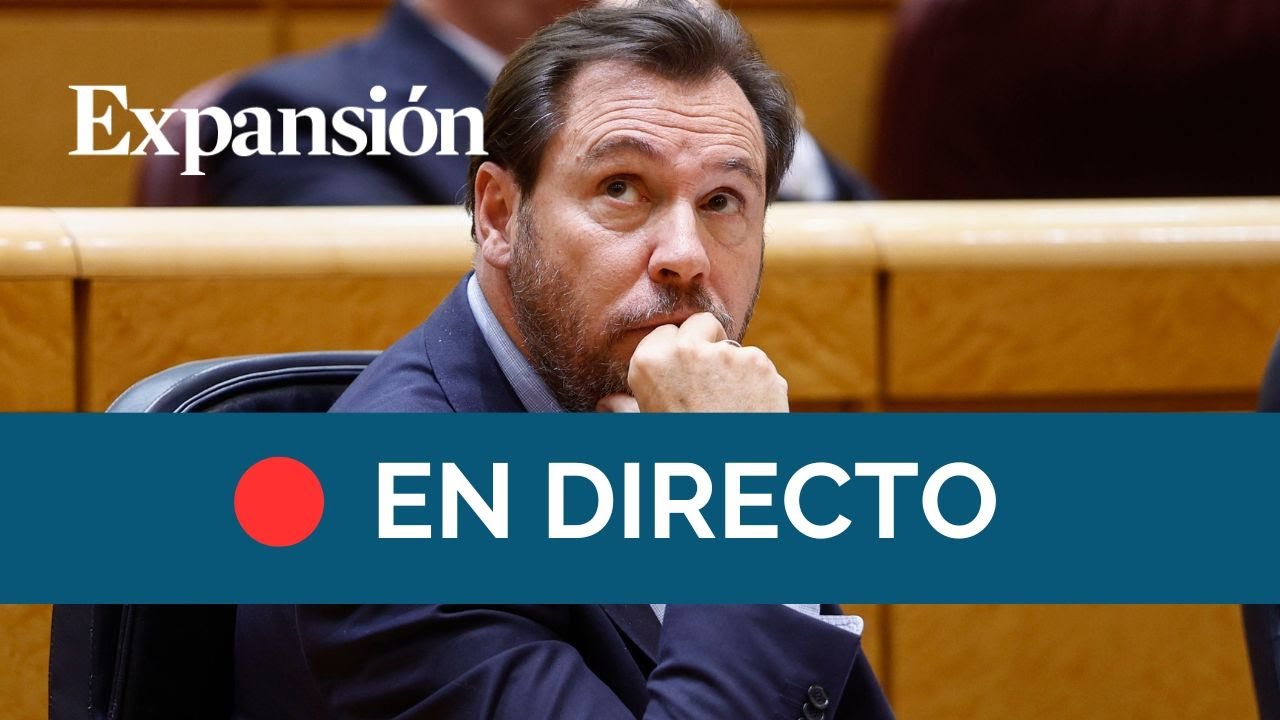 🔴 DIRECTO | Óscar Puente comparece en el Senado tras el accidente de Adamuz