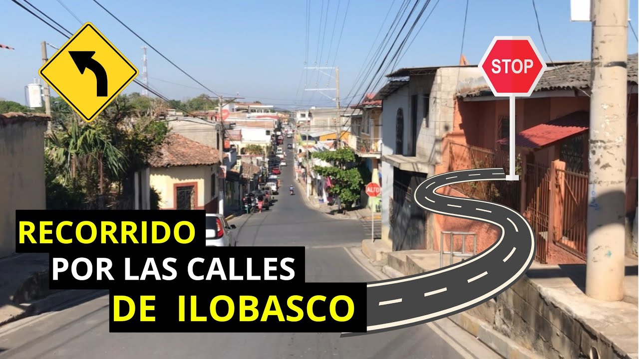 Conociendo las CALLES de ILOBASCO en Cabañas, El Salvador