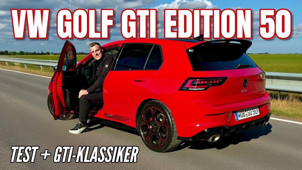 VW Golf GTI Edition 50 (325 PS): Der stärkste GTI aller Zeiten | 50 Jahre - Jubiläum | Test | 2026