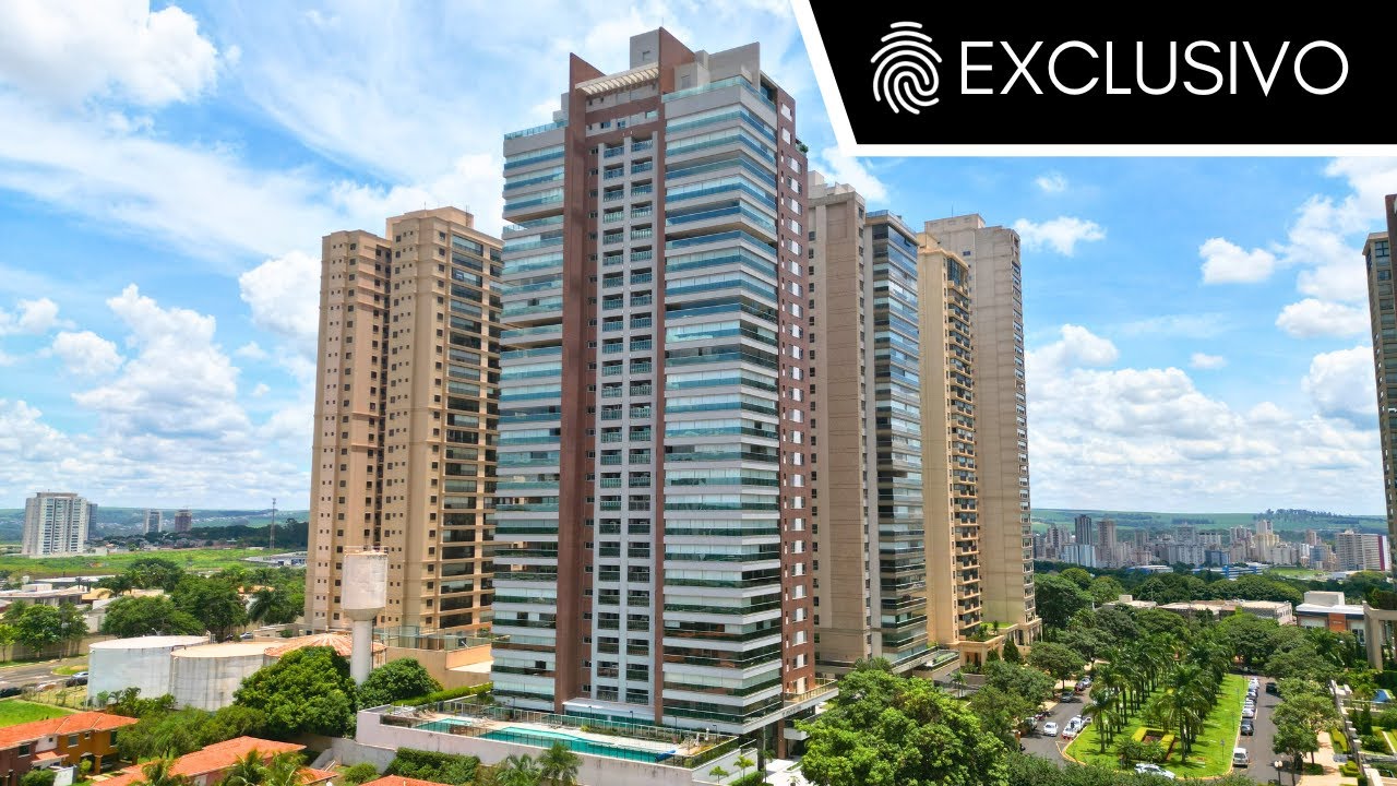 EDIFÍCIO CIDADE DE VIENA-  APARTAMENTO DE LUXO- RIB. PRETO/SP - 348M²- 4 SUÍTES -VARANDA GOURMET