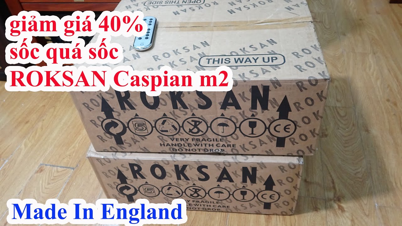 giảm giá 40% ampli và cd hi end England Roksan Caspian m2,made in England