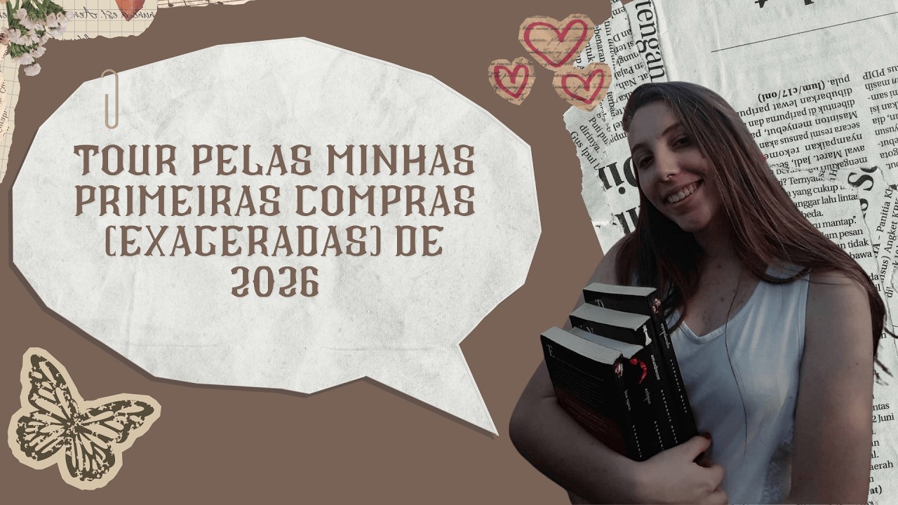 TUDO O QUE EU COMPREI COMPULSIVAMENTE NO INÍCIO DE 2026