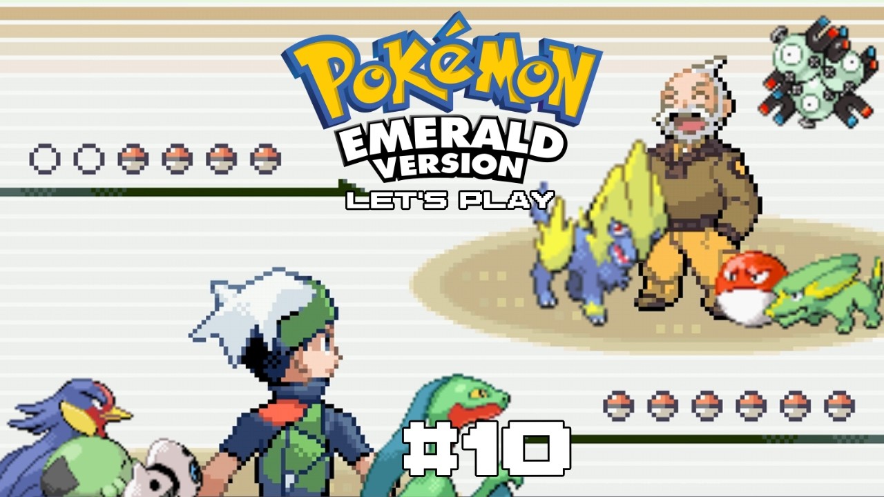 Pokemon Emerald Let's Play #10: THE ELECTRIFYING GYM!