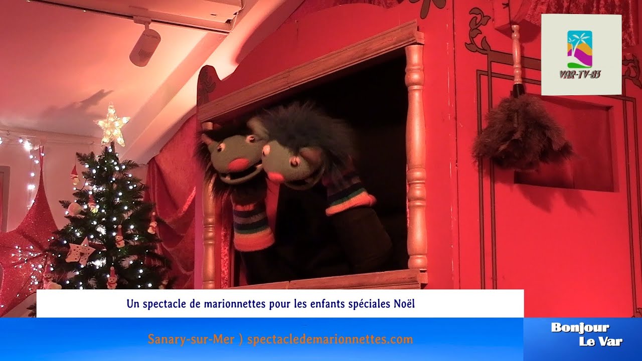 à Sanary-sur-Mer-Un Spectacle de marionnettes