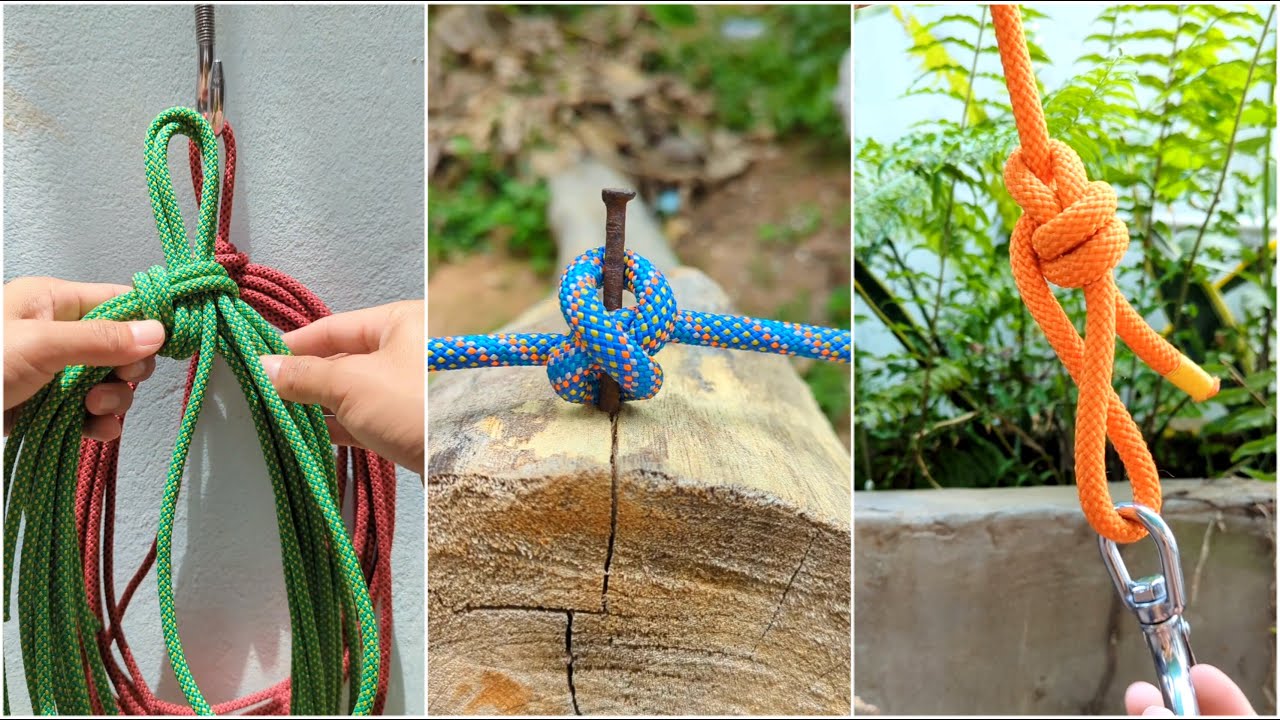 15 Cool Knots You Can Make With Rope!