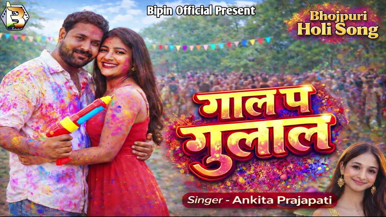 #गाल प गुलाल - Gal Pa Gulal -  #Ankita Prajapati | Bhojpuri Holi Song 2026