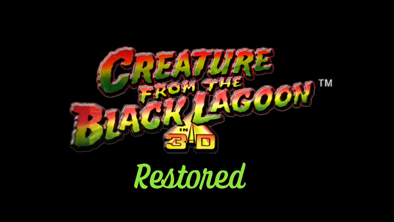 Bally Creature from the Black Lagoon Restoration   HD 1080p