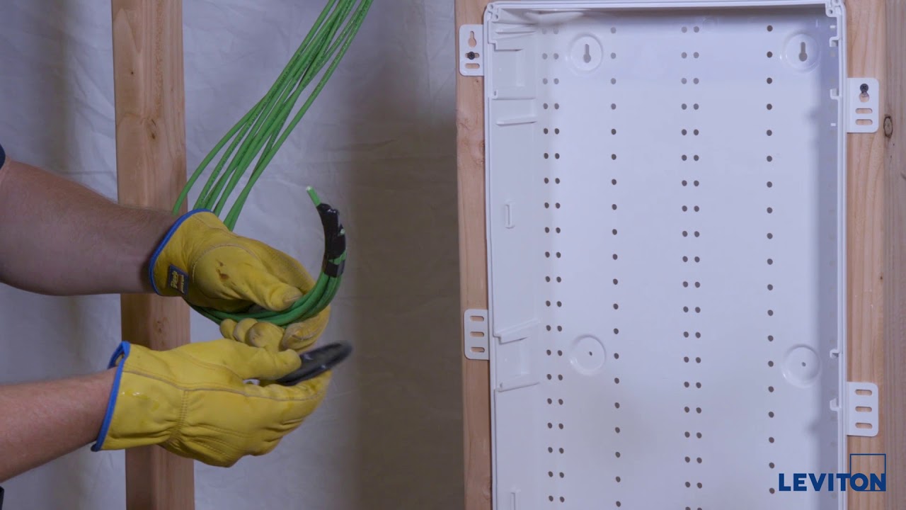 Wireless Structured Media Center Installation and Rough-In