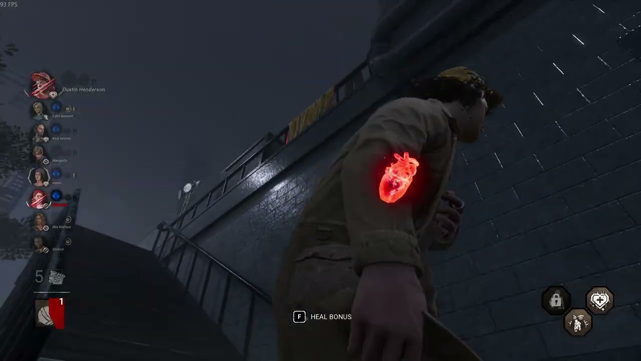 Dead by Daylight gameplay - Dustin in police custody (2v8)