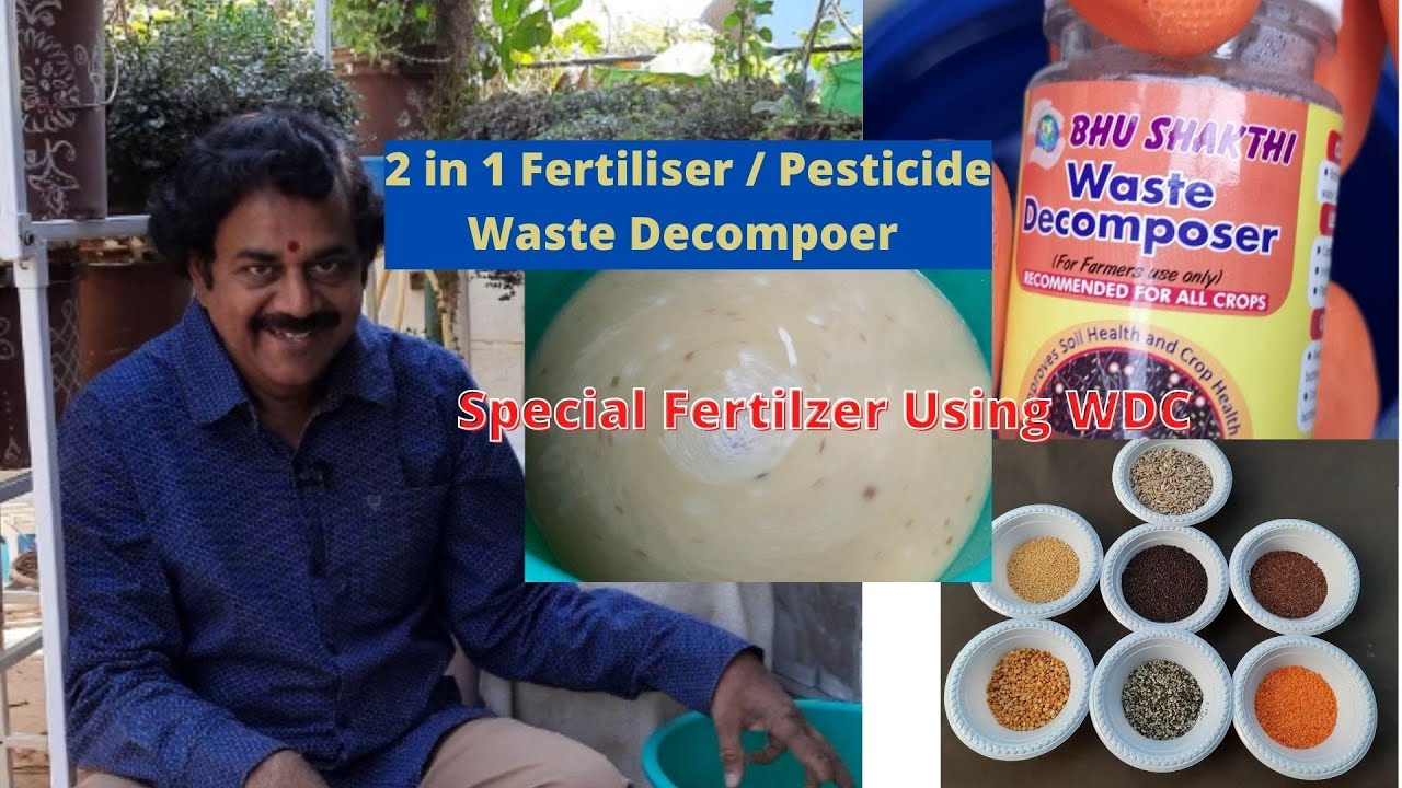 Miracle uses of waste decomposer | వేస్ట్ డికంపోజర్ | WDC | How to use waste Decomposer