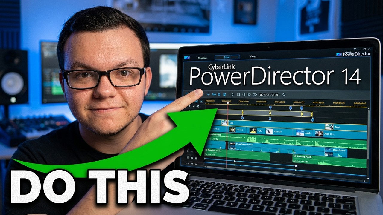 CyberLink PowerDirector 14. Программа для монтажа видео
