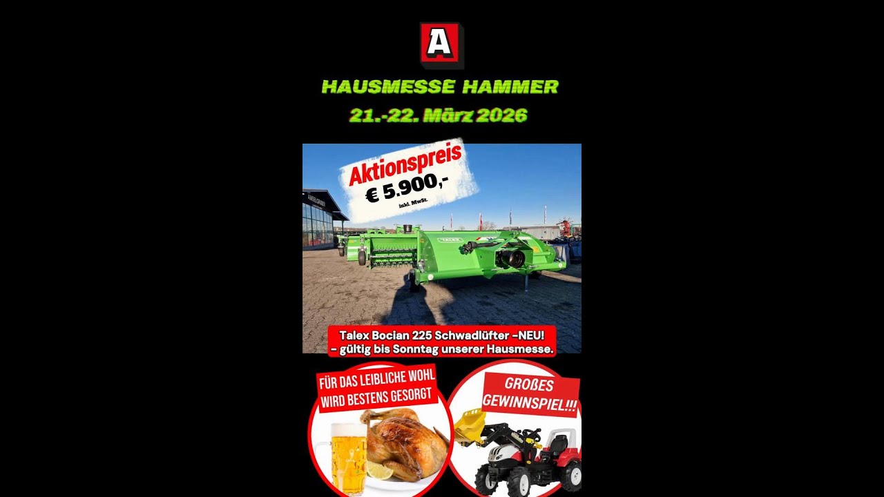 Hausmesse am 21.–22. März 2026