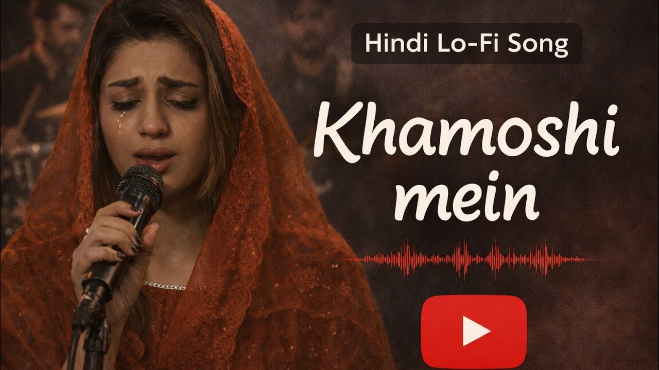 Khamoshi mein || Hindi Viral lo-fi song #love #90s #80s 